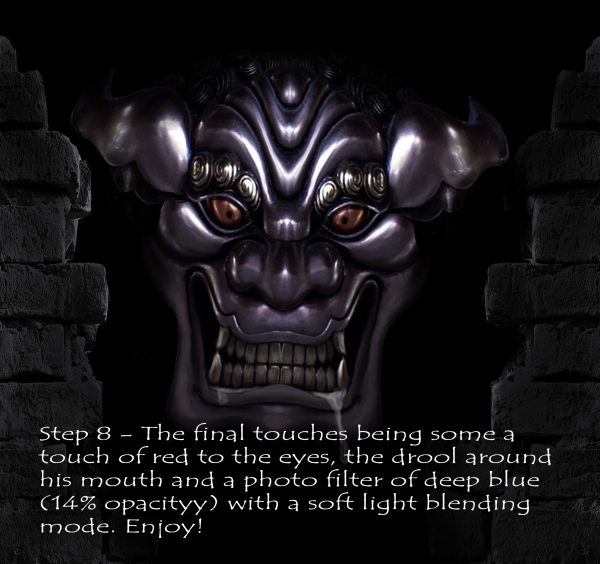 Creation of Demon: Step 8